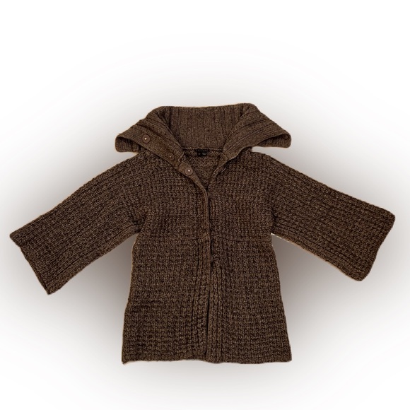 Theory knit button-down turtle neck sweater - Picture 1 of 4